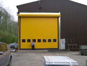 Скоростные ворота Dynaco M3 All Weather наружного применения
